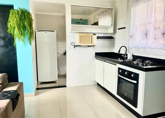 Ohanacaiçara apartamento próximo à praia do Sesc, completo e com Wi-Fi. Bertioga